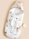 SnuggleNest™ Baby Swaddle Sleeping Bag – Cute Cartoon Wrap for Newborns-TotsCove