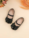 1 Pair Girls' Floral Casual Flat Shoes – Comfy & Versatile for All Seasons-TotsCove