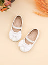 1 Pair Girls' Floral Casual Flat Shoes – Comfy & Versatile for All Seasons-TotsCove