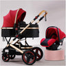 LuxeRide™ Elite 3-in-1 Baby Stroller, Bassinet & Car Seat - Comfort Modes for Sleeping & Sitting-TotsCove