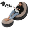 AirLounge™ Inflatable Air Mattress Sofa with Foot Stool-TotsCove
