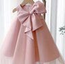 Big Bow Sleeveless Cocktail Dress-TotsCove
