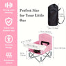 LittleWander™ Travel Booster Seat – Compact Folding Baby Chair with Removable Tray-TotsCove