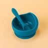 2PC Silicone Suction Bowls for Babies – Anti-Spill Feeding Set for Infant Training & Weaning-TotsCove