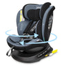 Reecle 360 Child Baby Car Seat with ISOFIX, 40-150cm (Group 0+ 1/2/3, 0-36 kg), Approx. 0-12 Years-TotsCove