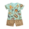 Boys Cartoon Top and Shorts Set