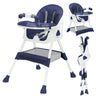 LumiBaby™ 3-in-1 Baby High Chair with Tray & Toddler Seat-TotsCove