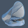 SplashGuard Baby Swim Float with Sunshade Canopy-TotsCove