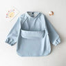 Waterproof Baby Feeding Smock with Long Sleeves-TotsCove