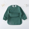 Waterproof Baby Feeding Smock with Long Sleeves-TotsCove