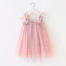Rainbow Girls Party Dress