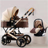 LuxeRide™ Elite 3-in-1 Baby Stroller, Bassinet & Car Seat - Comfort Modes for Sleeping & Sitting-TotsCove
