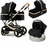 LuxeRide™ Elite 3-in-1 Baby Stroller, Bassinet & Car Seat - Comfort Modes for Sleeping & Sitting-TotsCove